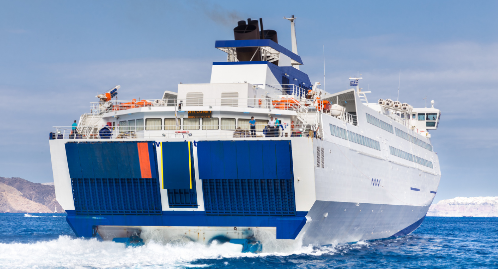 Day 3 – Athens to Santorini by Speed Ferry