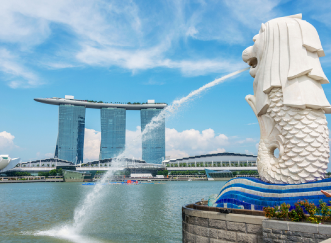 merilion park singapore
