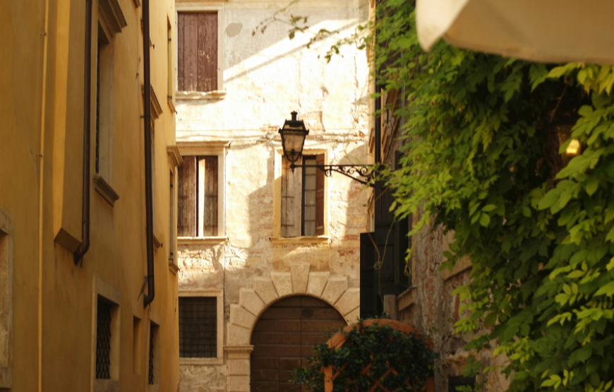 Swiss and Italian Spotlight End Venice-Italy