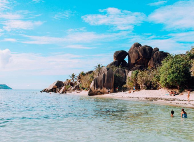 Beautiful Praslin-Seychelles