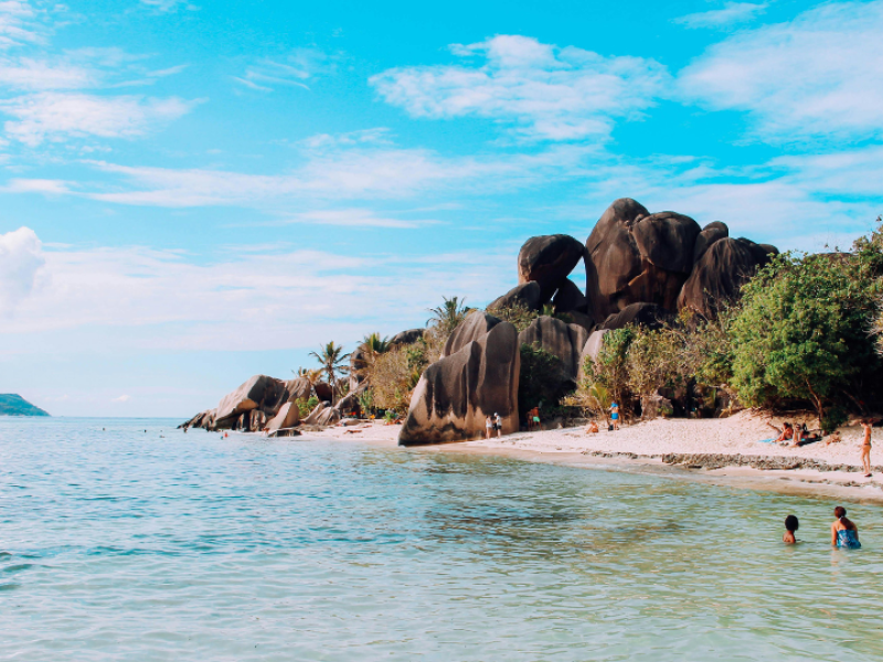 Beautiful Praslin-Seychelles
